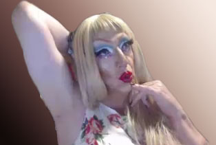 Pic of Beautiful Transgender Girl Modeling Spring Dress